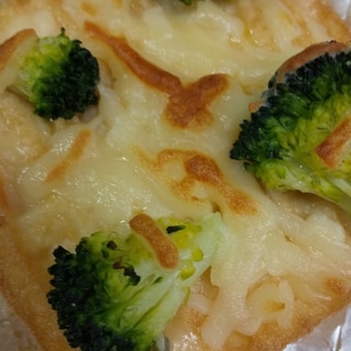 トースターde厚揚げのブロッコリーチーズ焼き☆